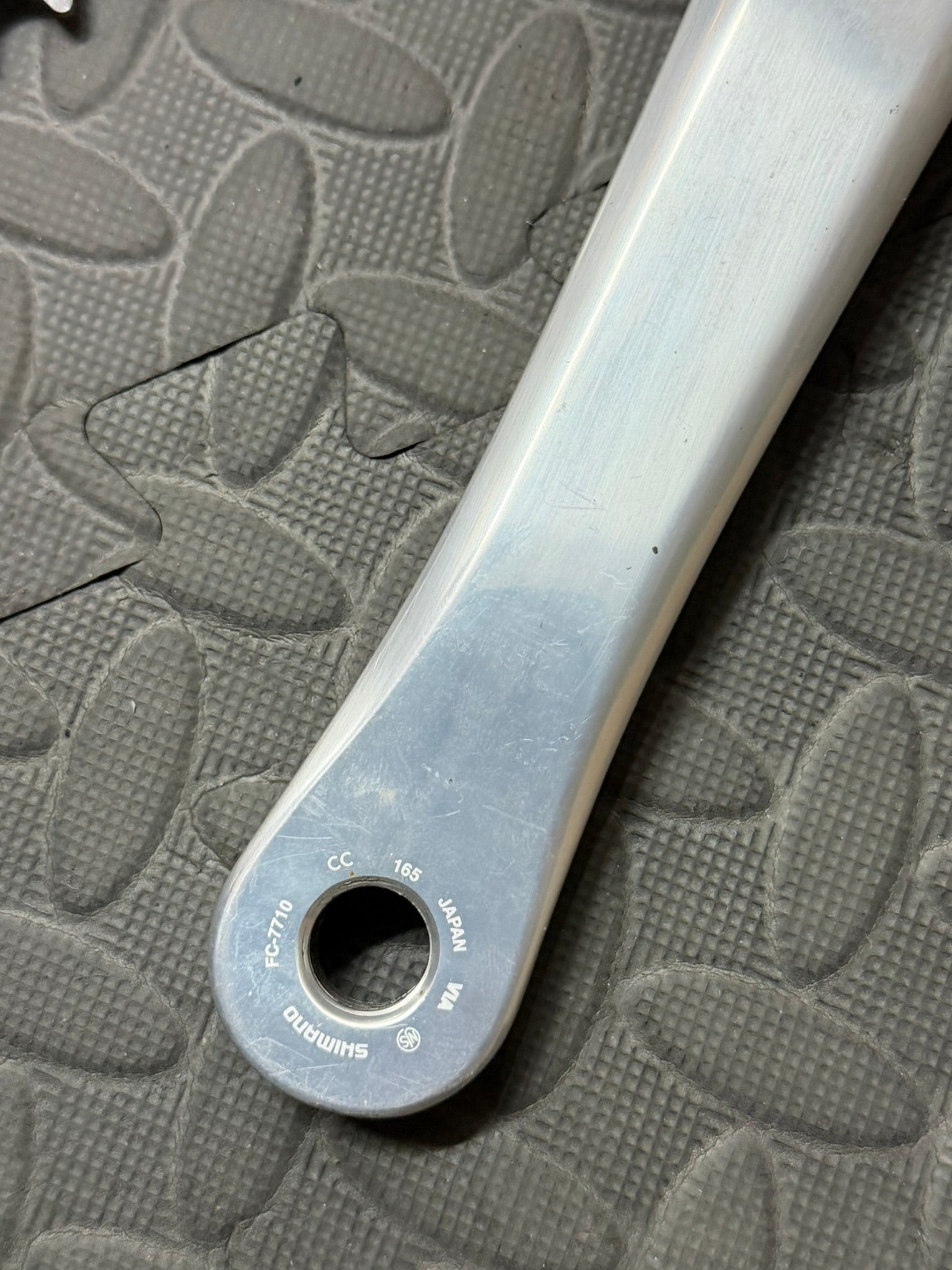 Dura Ace 7710 Track Crankset 165mm 48t