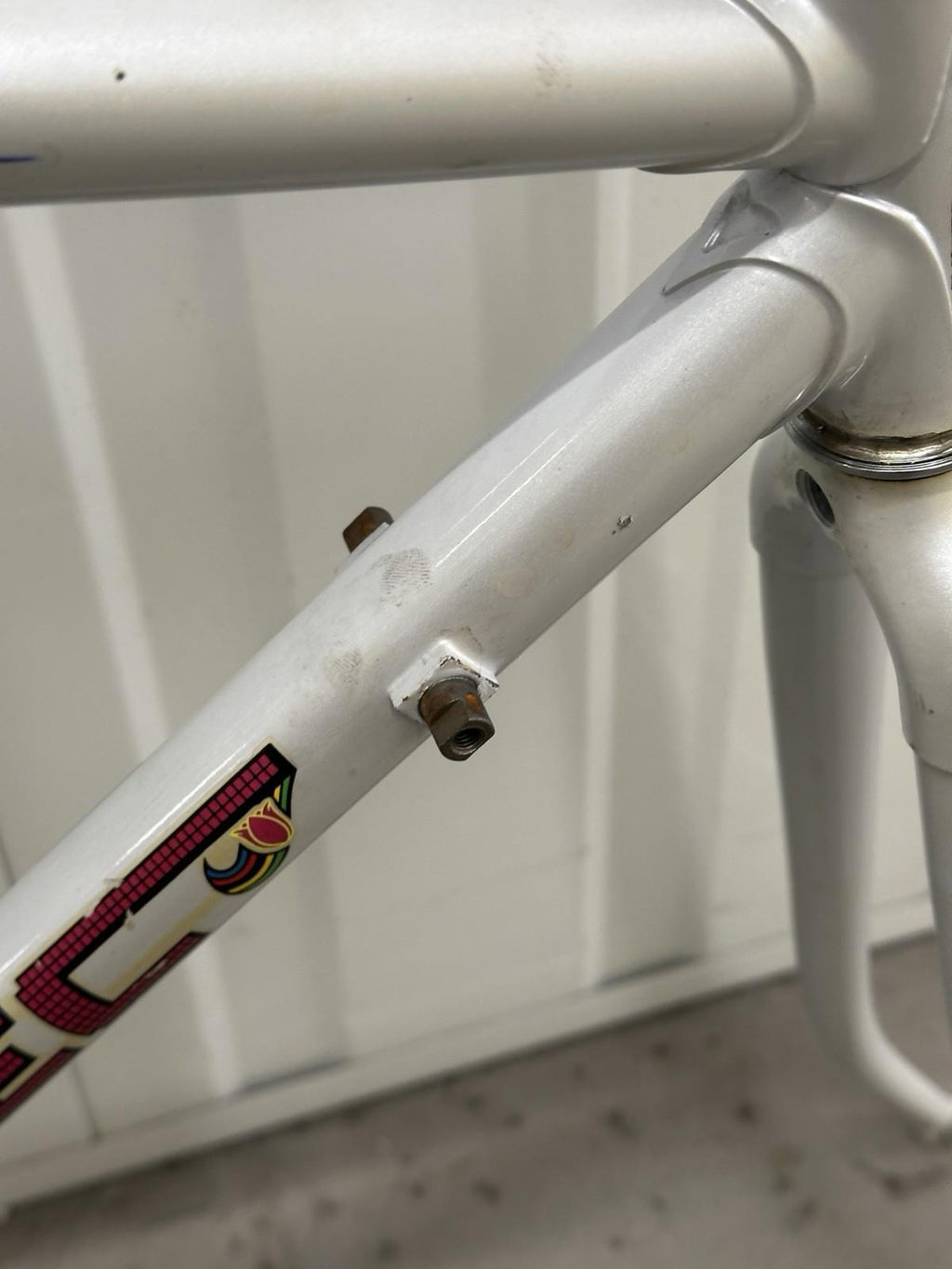 Vintage Somec Columbus Road Frameset Size Small Frame