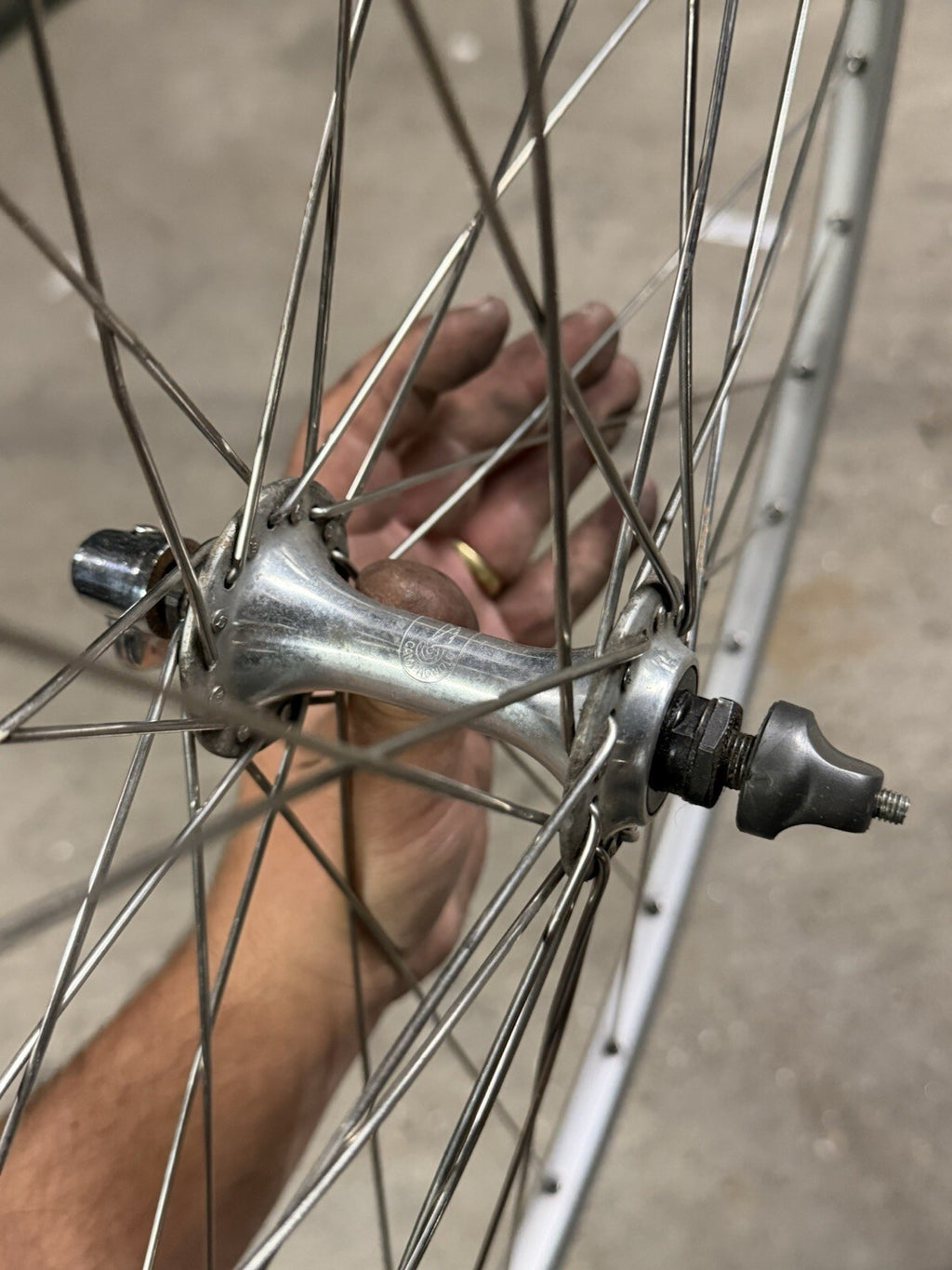Campagnolo Road Wheelset Clinche Rims Vintage - product photo 2 | Miclo Bikes