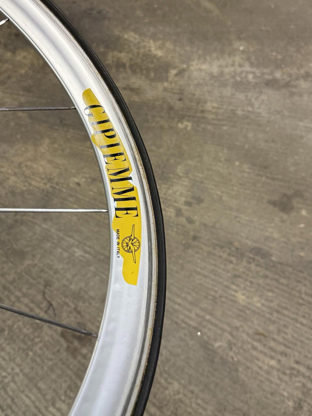 Gipiemme Tecno 416 Tubular Wheelset Fixed Gear Track Phil Wood Rear Hub