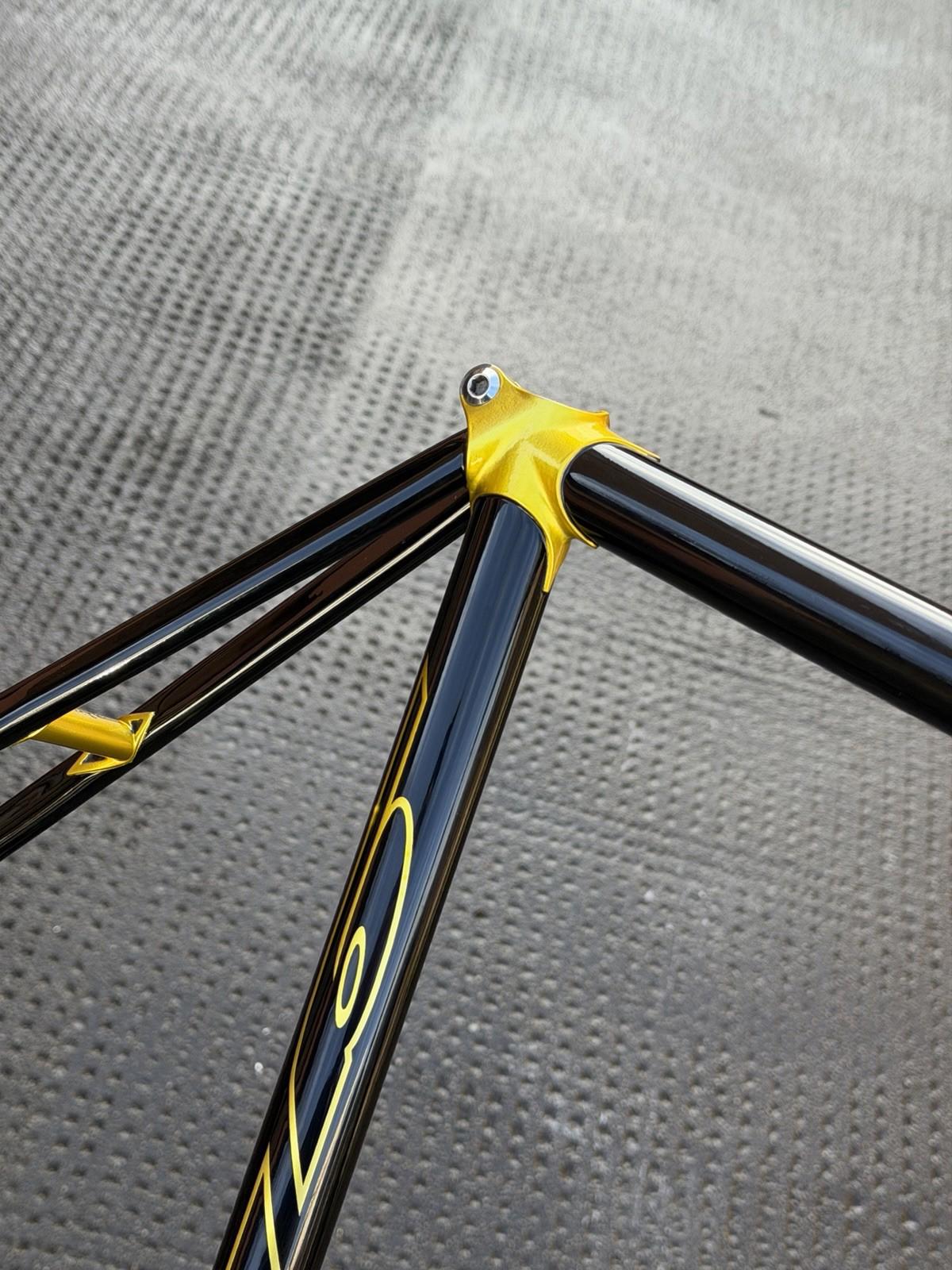 Giro Njs Frameset  Fixed Gear Size Medium Columbus Max Forks