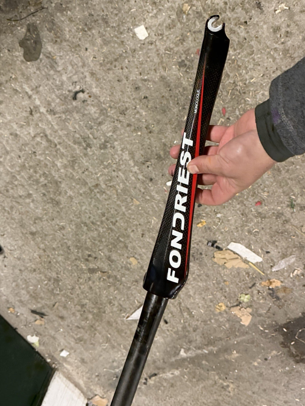 Fondriesr Full Carbon Road Forks Tapered 1/4