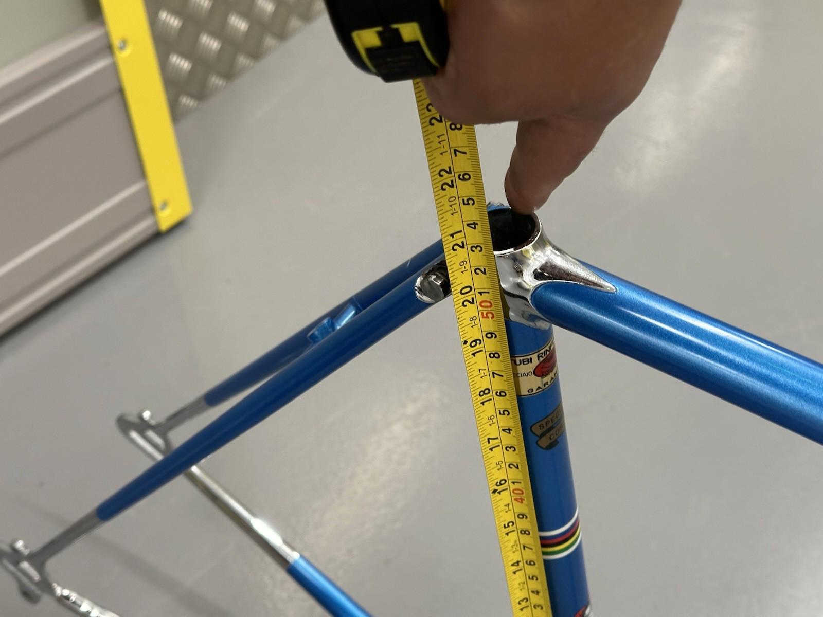 Cinelli Supercorsa Sc Road Vintage Frameset Restored Size 52