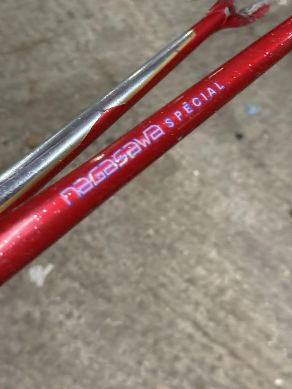Rare Njs Nagasawa Frameset Fixed Gear Keirin Track Frame Size m