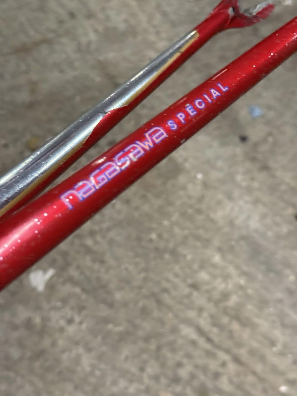 Rare Njs Nagasawa Frameset Fixed Gear Keirin Track Frame Size m