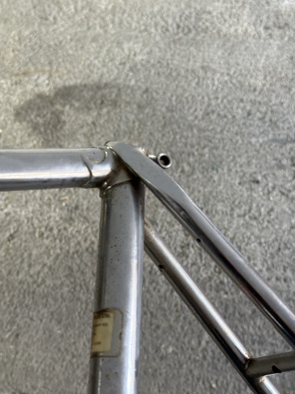 Carlton Pista Steel Frameset Sixze Medium Need Restoration