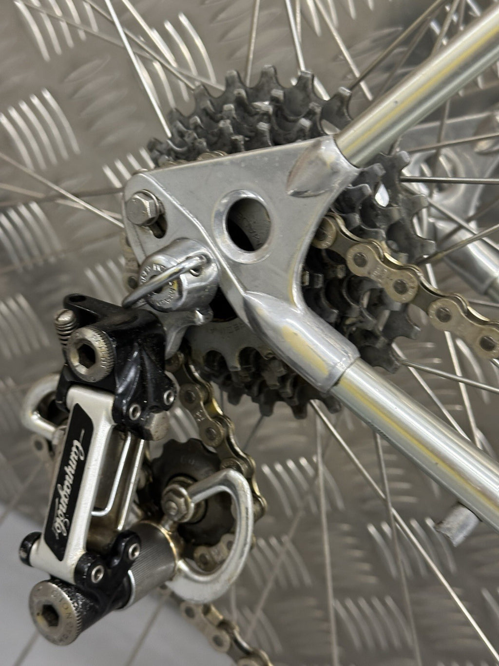 Rare Alan Road Bike Project Bike Unfinished Campagnolo Super Record - product photo 10 | Miclo Bikes