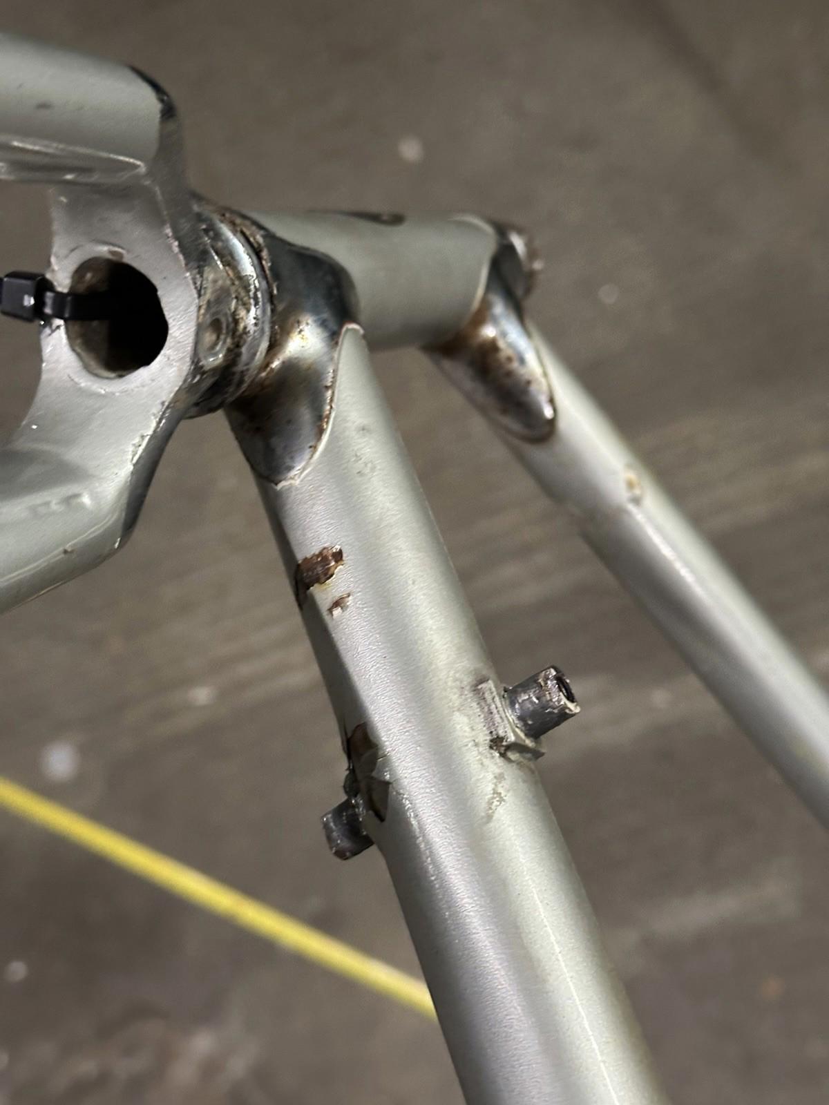 Cinelli Supercorsa Road Bike Frameset Needs Restoration