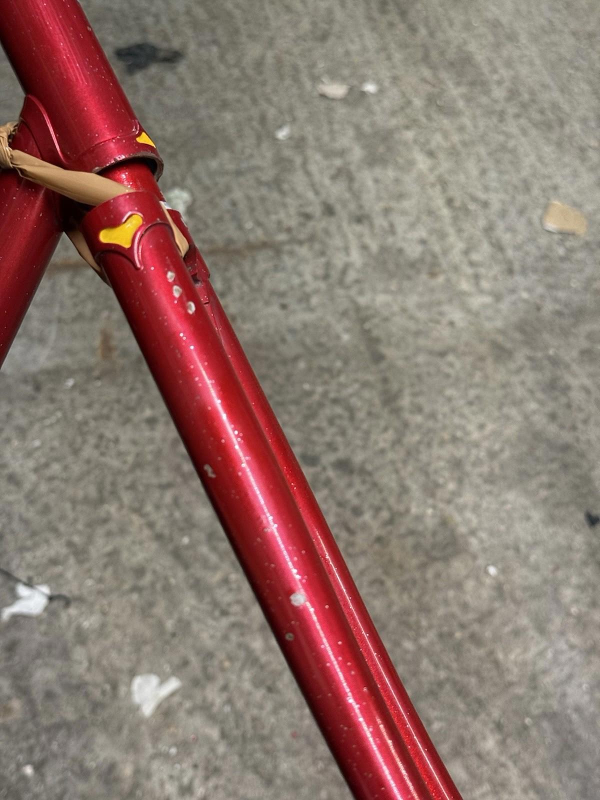 Rare Njs Nagasawa Frameset Fixed Gear Keirin Track Frame Size m