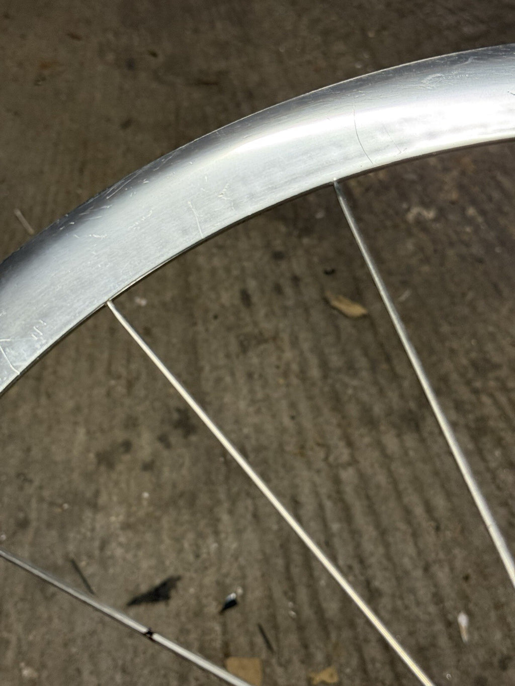 Rare Campagnolo Shamal Front Wheel 1st Gen Pista 650c Tubular