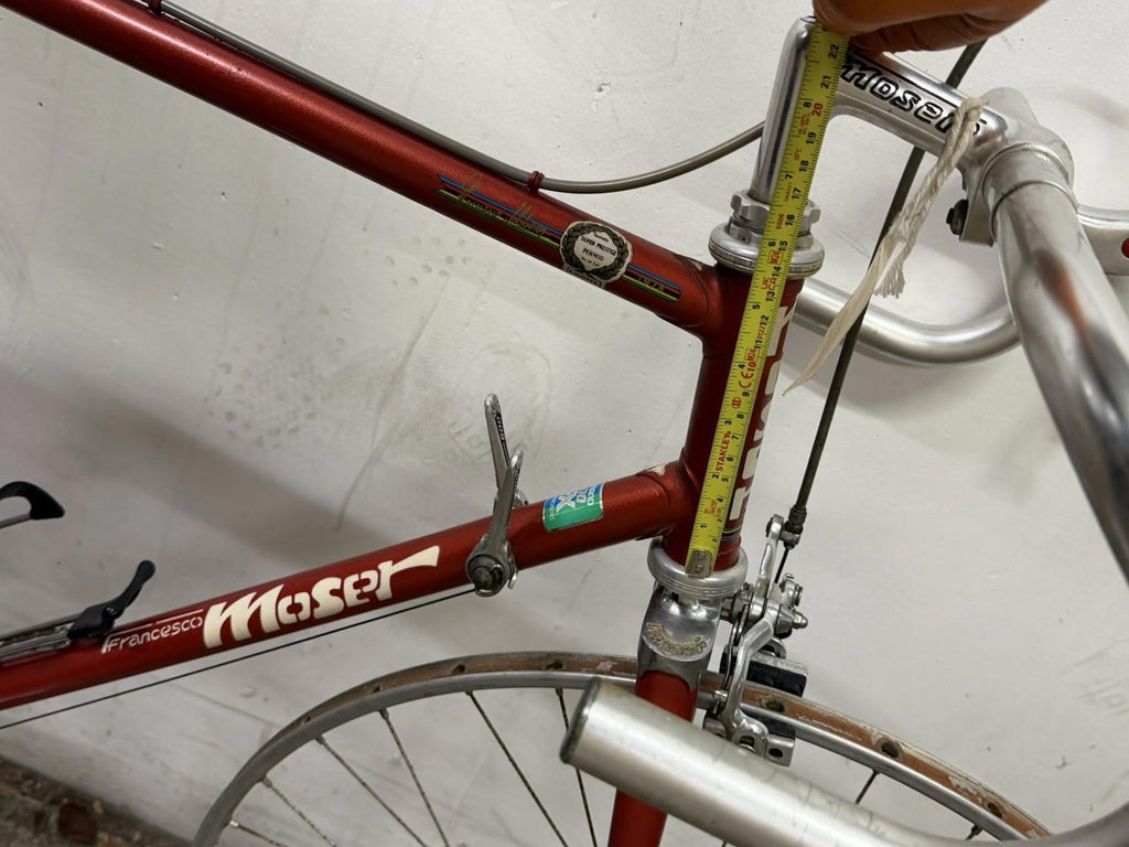 F Moser Rare Supernprestige Steel Road Bike Vinateg Size Medium Shimano 600 Grou