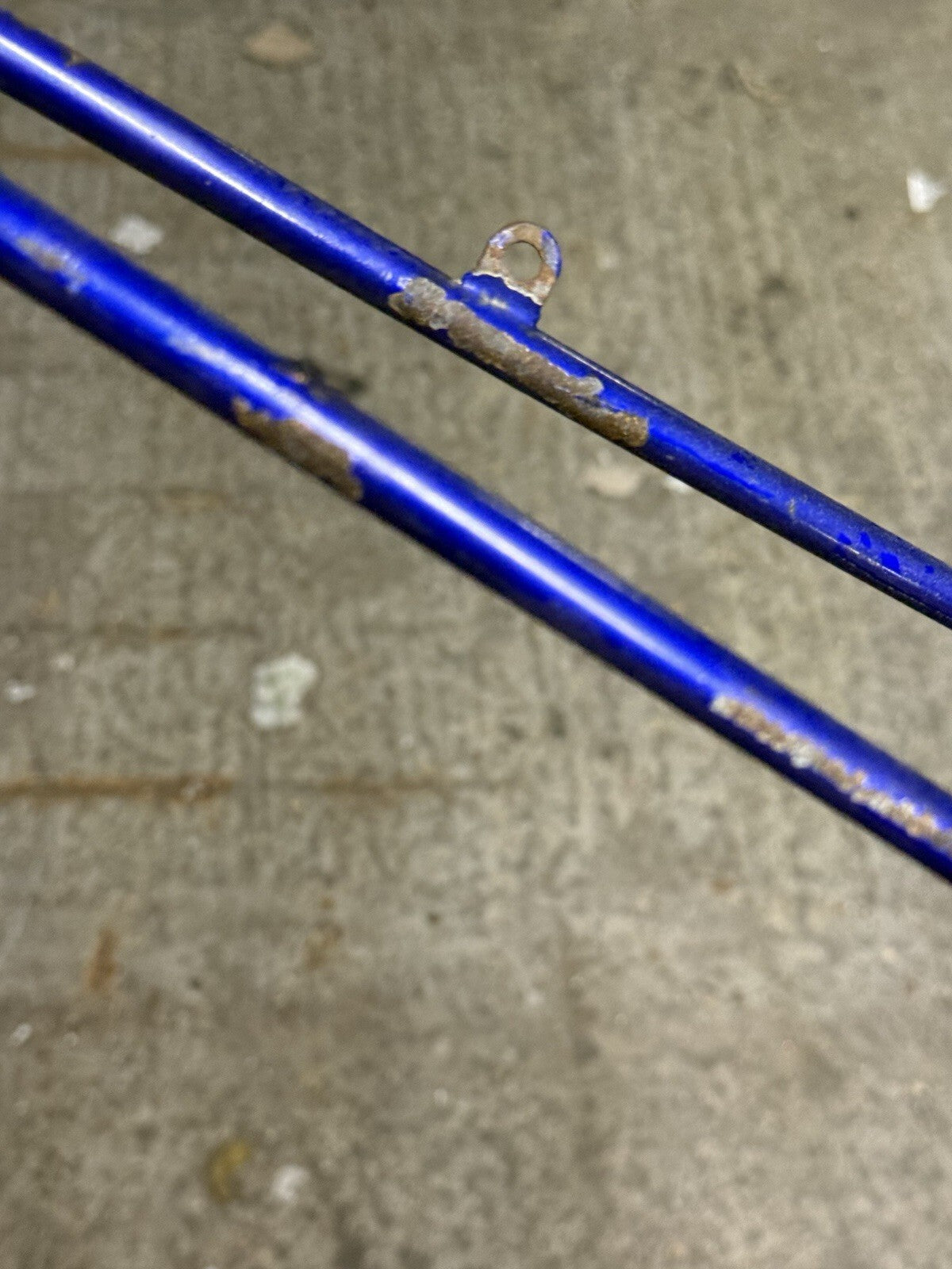 Classic Higgins Steel Road Frameset Rust On Forks Repainted  Size L