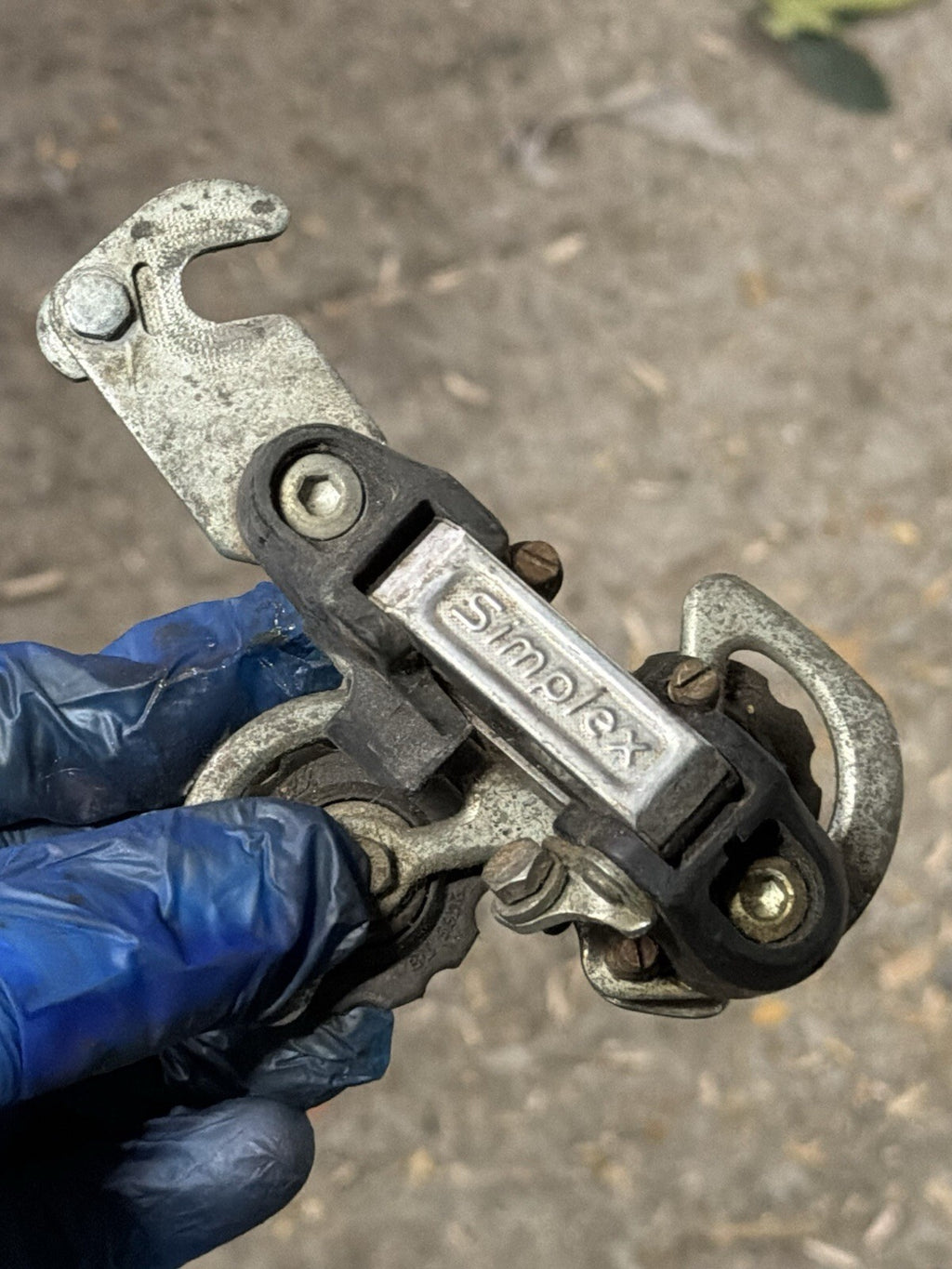 Simplex 5-6 Speed Vintage Rear Derailleur