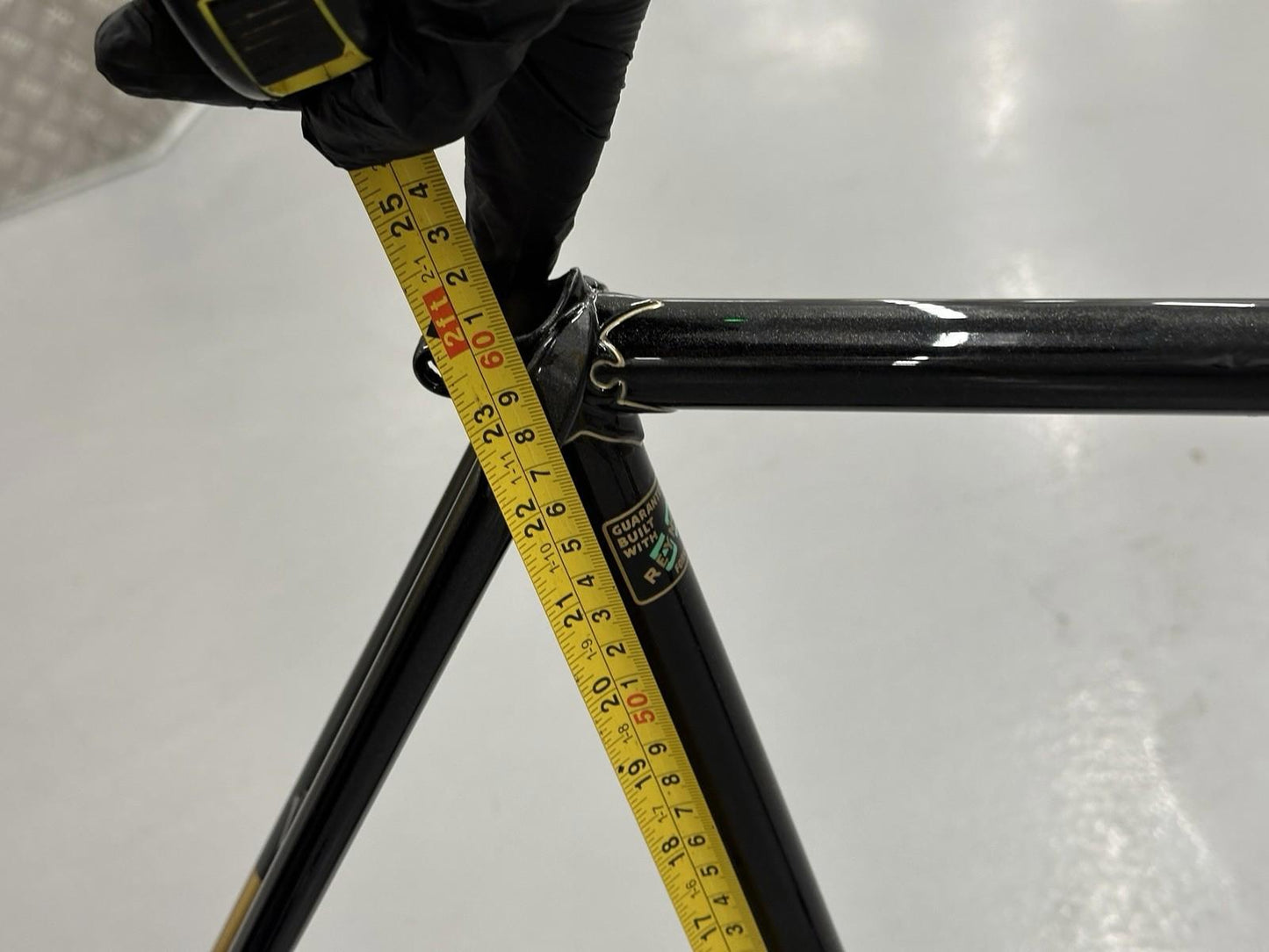 Youngs Cycles Rare English Lightweight Frameset Classic Record Headset Size Larg