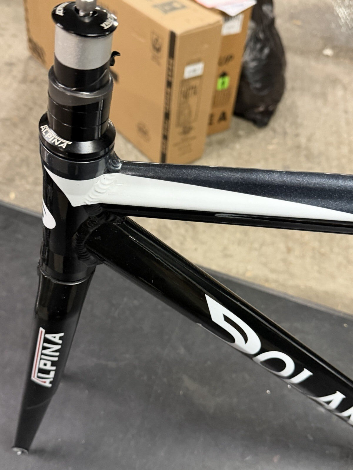Dolan Tc1 Track Frameset Size 54 Fixed Gear Single Speed Frame