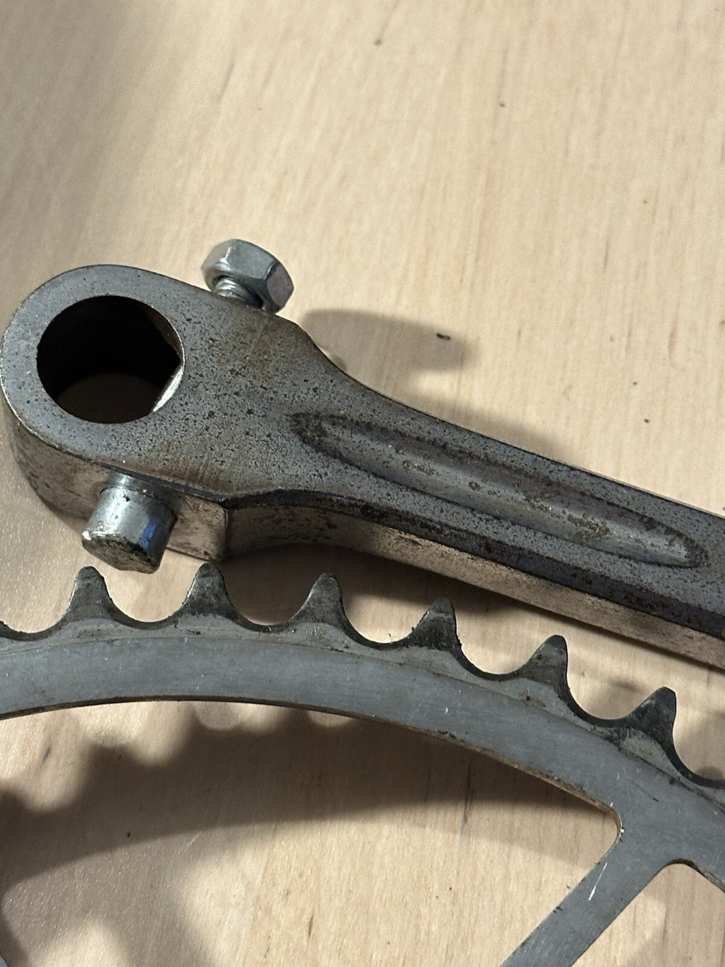 Rare Magistroni Crankset Road Track Vintage Cranks