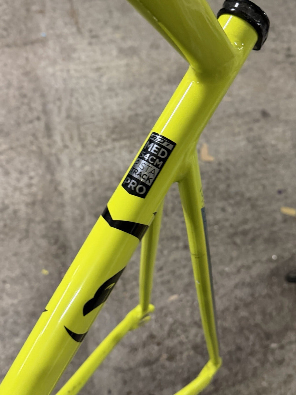 Avanti Pista Track Frameset Fixed Gear Size m 54