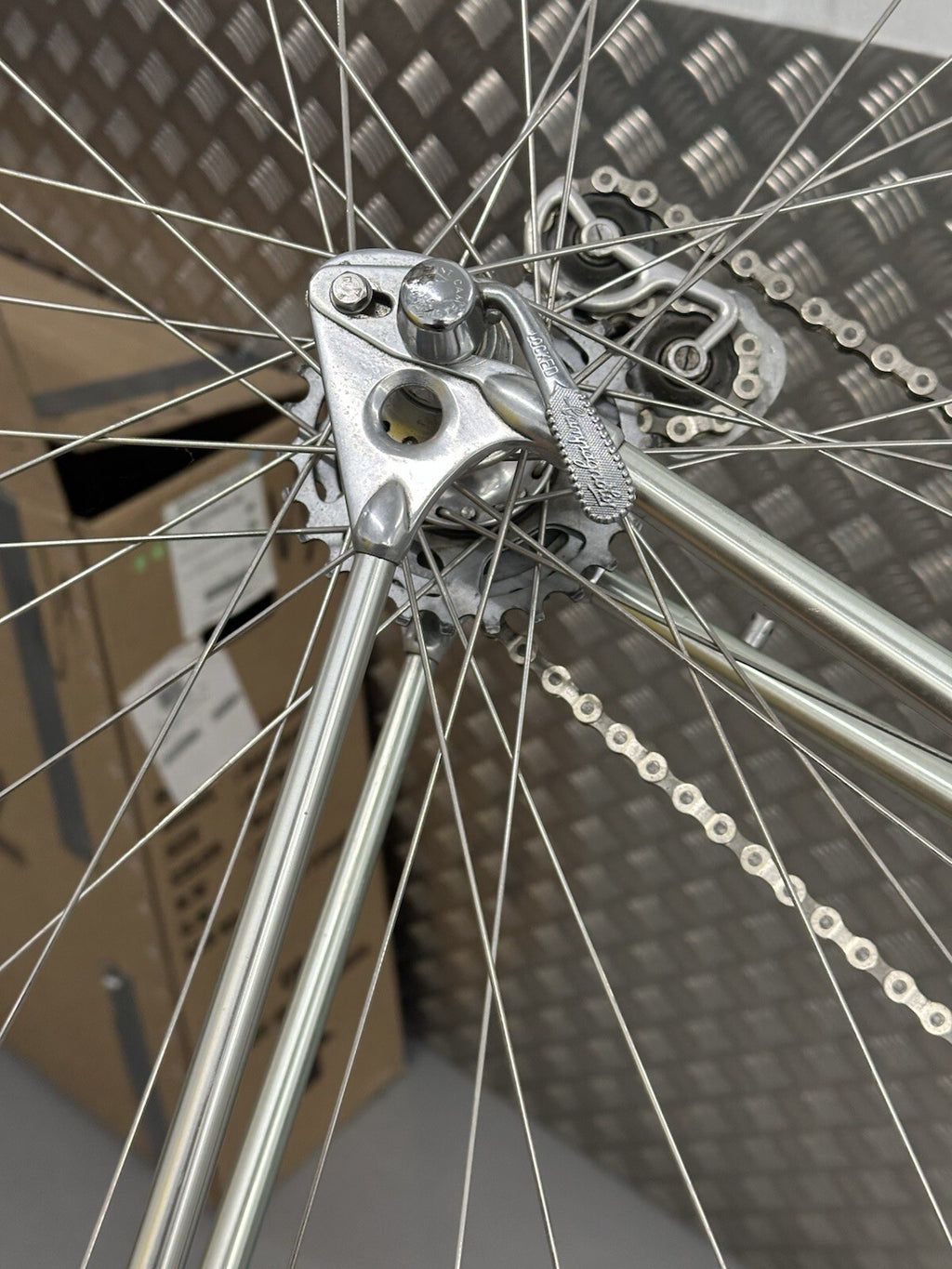 Rare Alan Road Bike Project Bike Unfinished Campagnolo Super Record - product photo 3 | Miclo Bikes