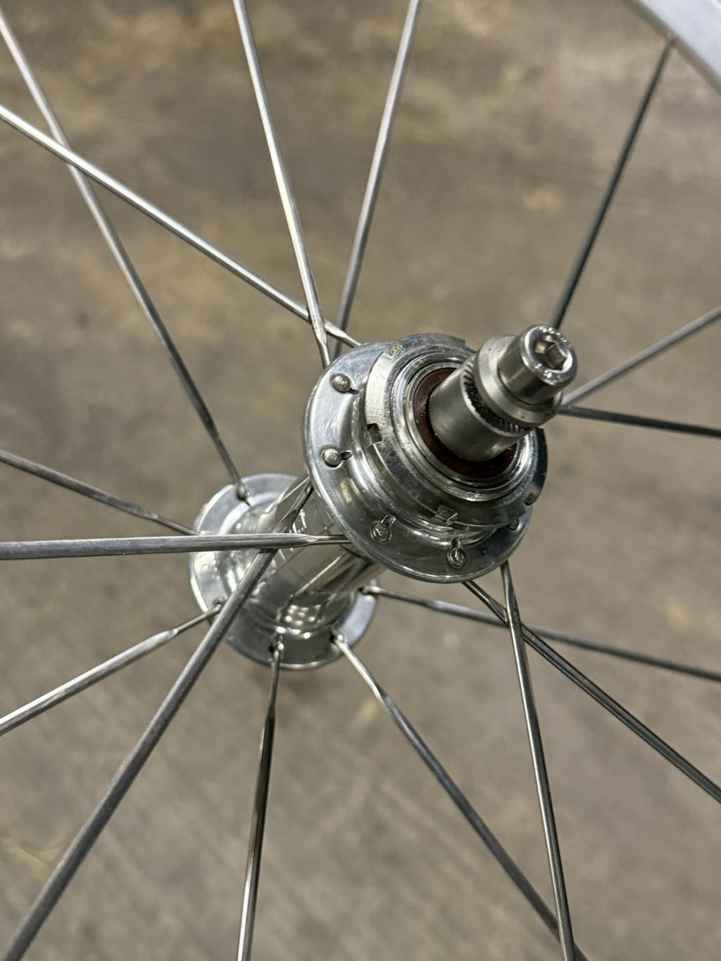 Gipiemme Tecno 416 Tubular Wheelset Fixed Gear Track Phil Wood Rear Hub