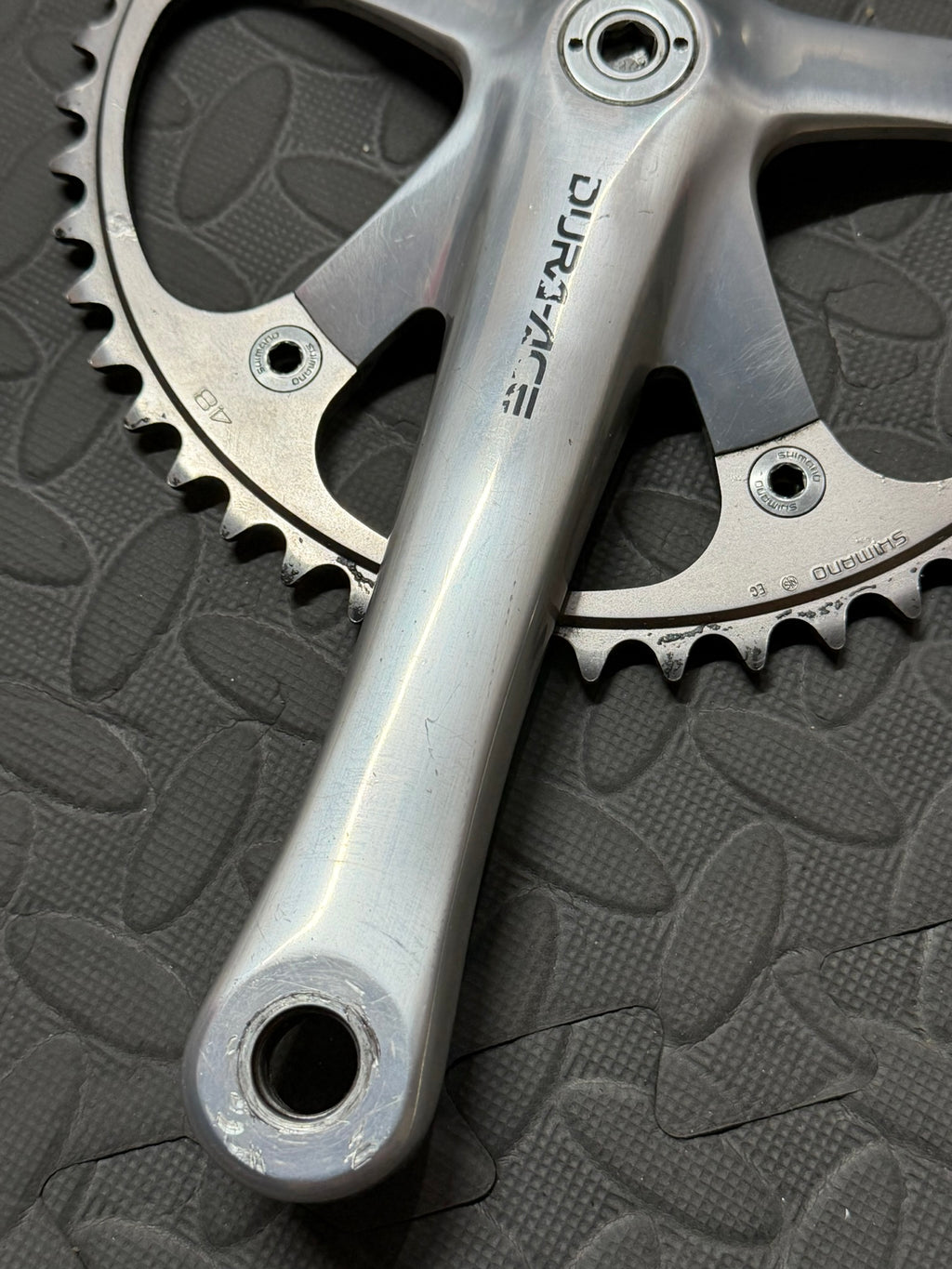 Dura Ace 7710 Track Crankset 165mm 48t