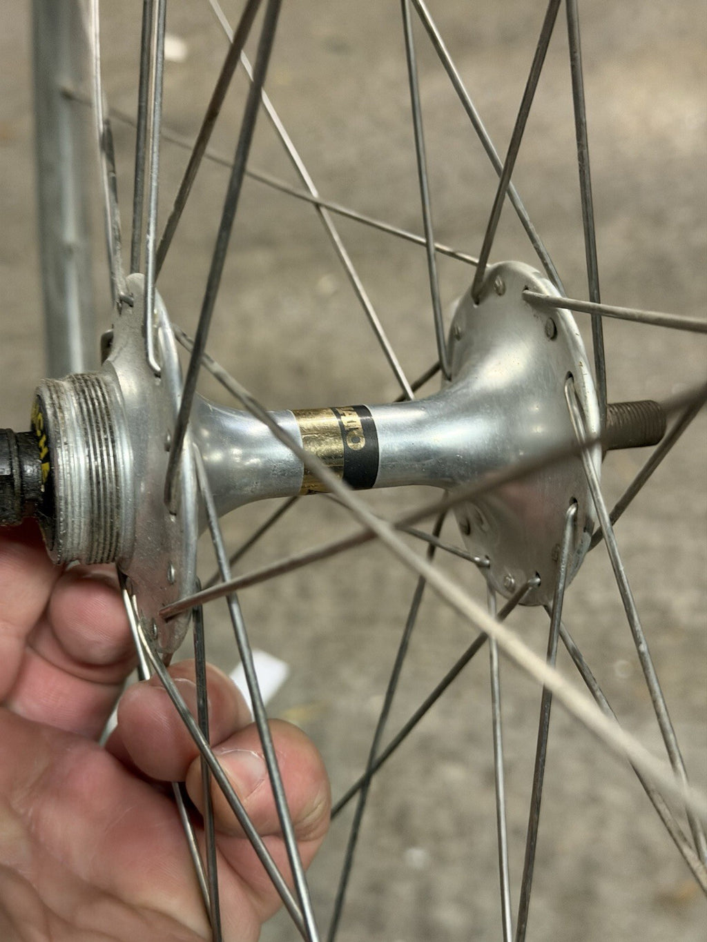 Tubular Miche Rear Track Pista Wheel Campagnolo Rim - view 8