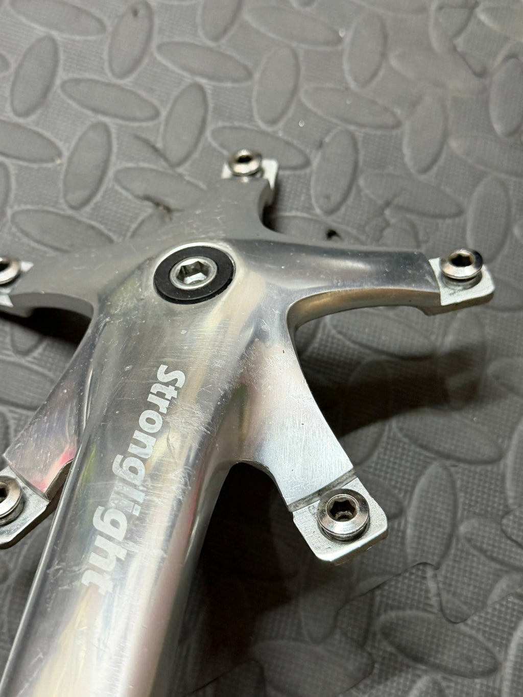 Stronglight Track Crankset 165mm 144BCD