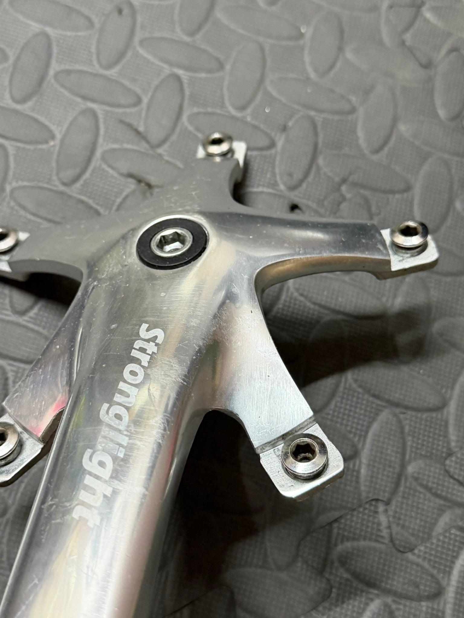 Stronglight Track Crankset 165mm 144BCD
