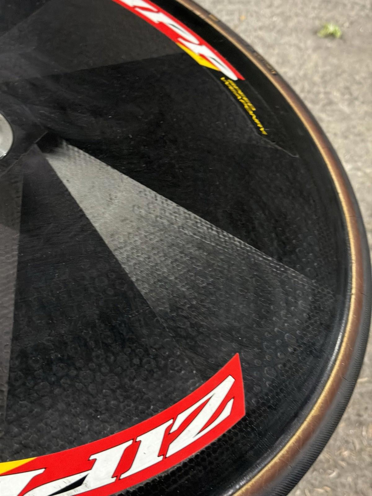 Zipp Rear Road Disc Wheel Tubular Can Be Converted To Track With Correct Axle