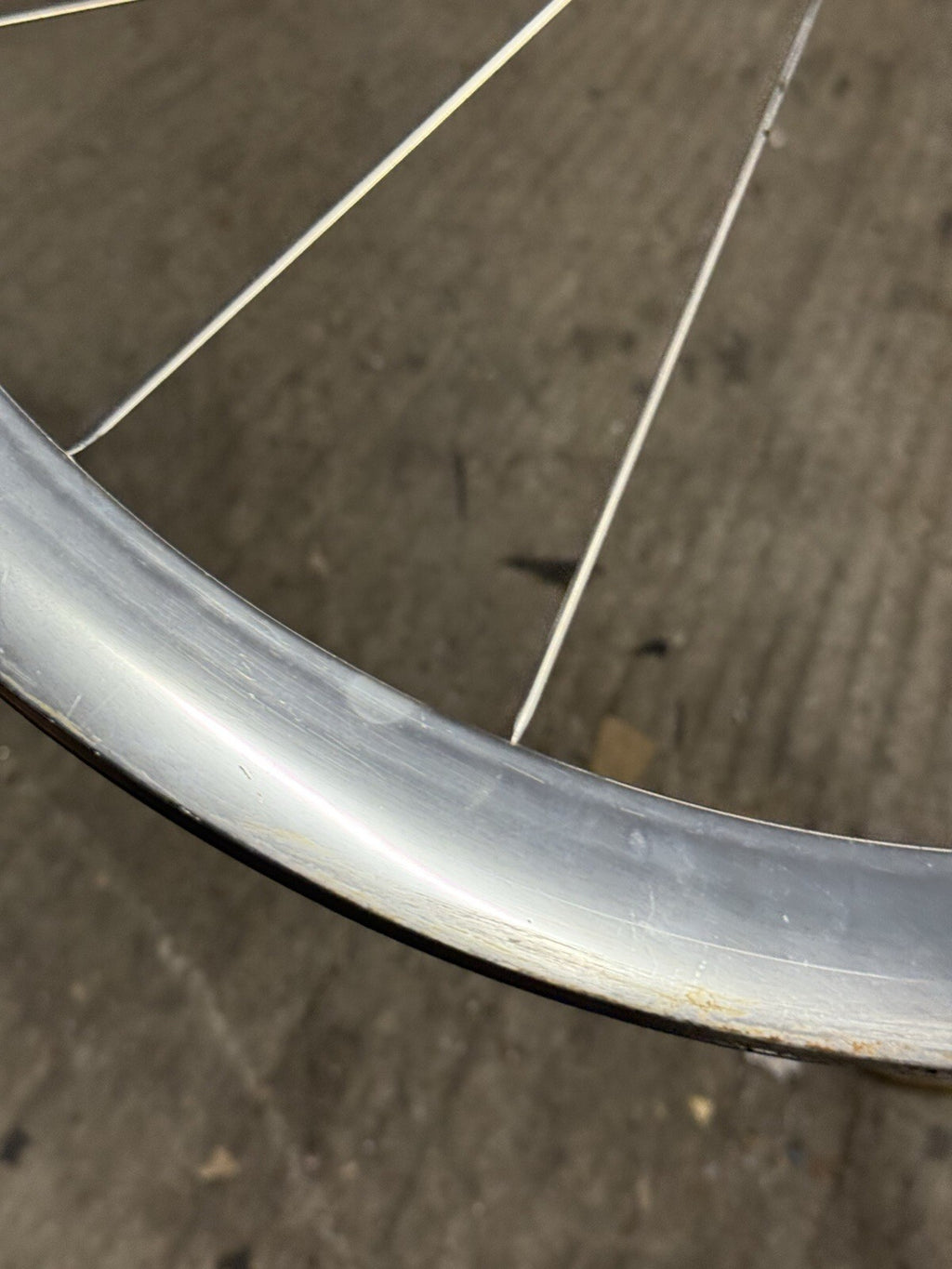 Rare Campagnolo Shamal Front Wheel 1st Gen Pista 650c Tubular