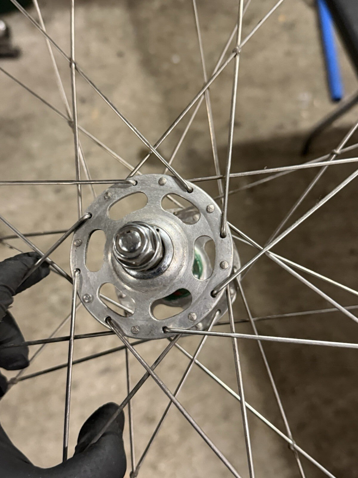 Campagnolo Pista Vintage Track Wheelset – Record Tubular - product photo 2 | Miclo Bikes