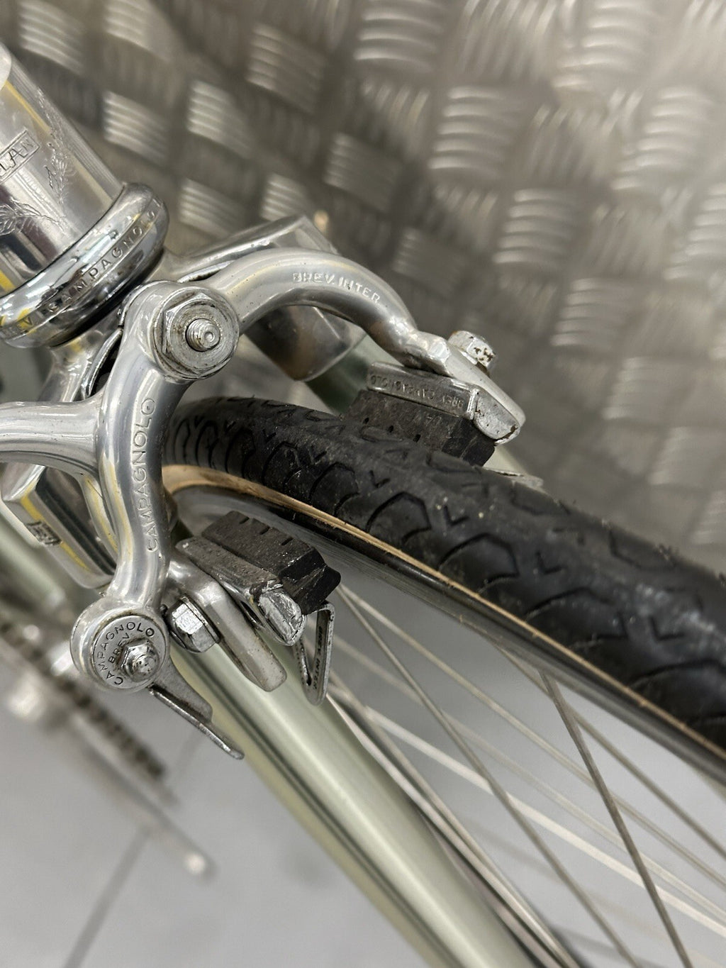Rare Alan Road Bike Project Bike Unfinished Campagnolo Super Record - product photo 18 | Miclo Bikes