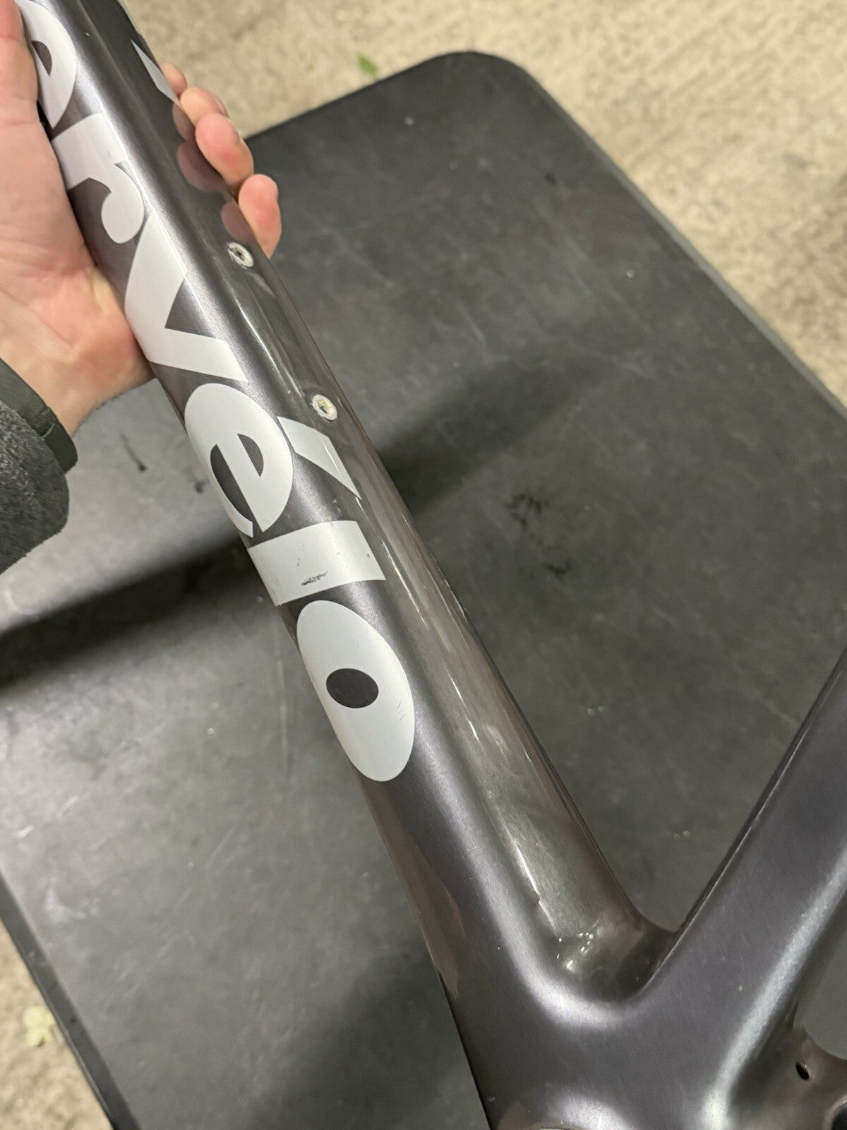 Cervelo R3 Carbon Road Frameset 55.5cm TT Well Used Check Pics