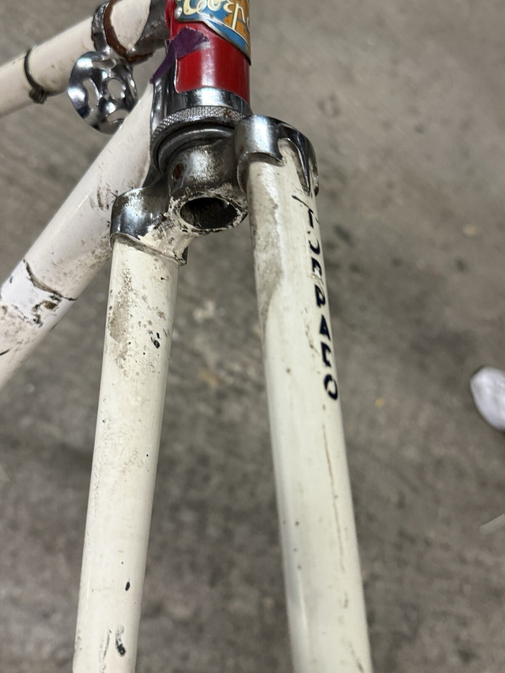Vintage  Torpado Road Frameset Steel Needs Restoration