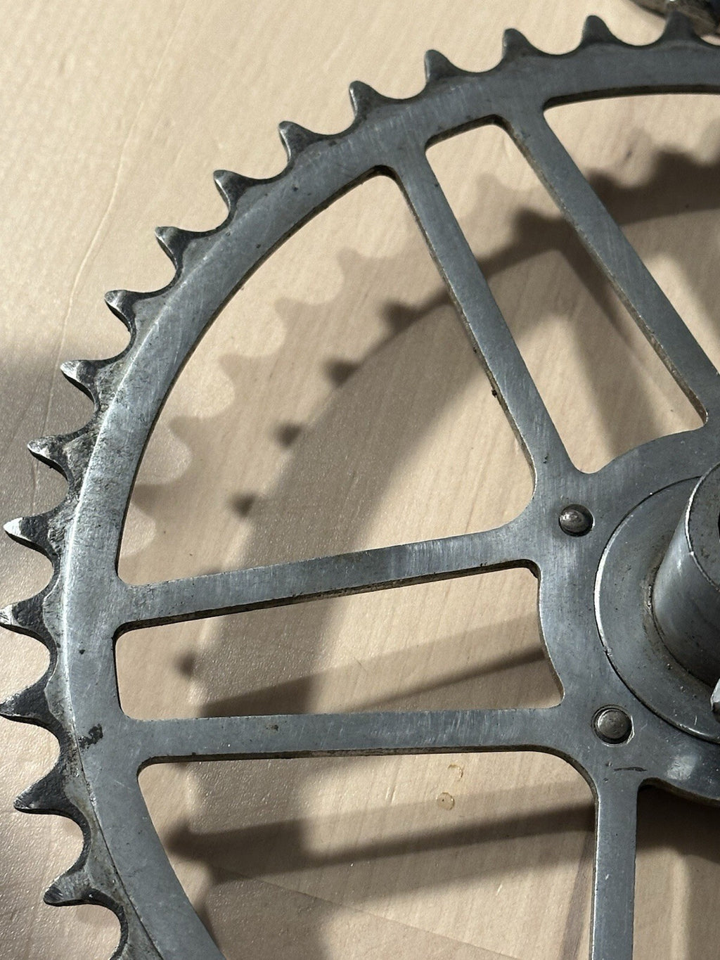 Rare Magistroni Crankset Road Track Vintage Cranks