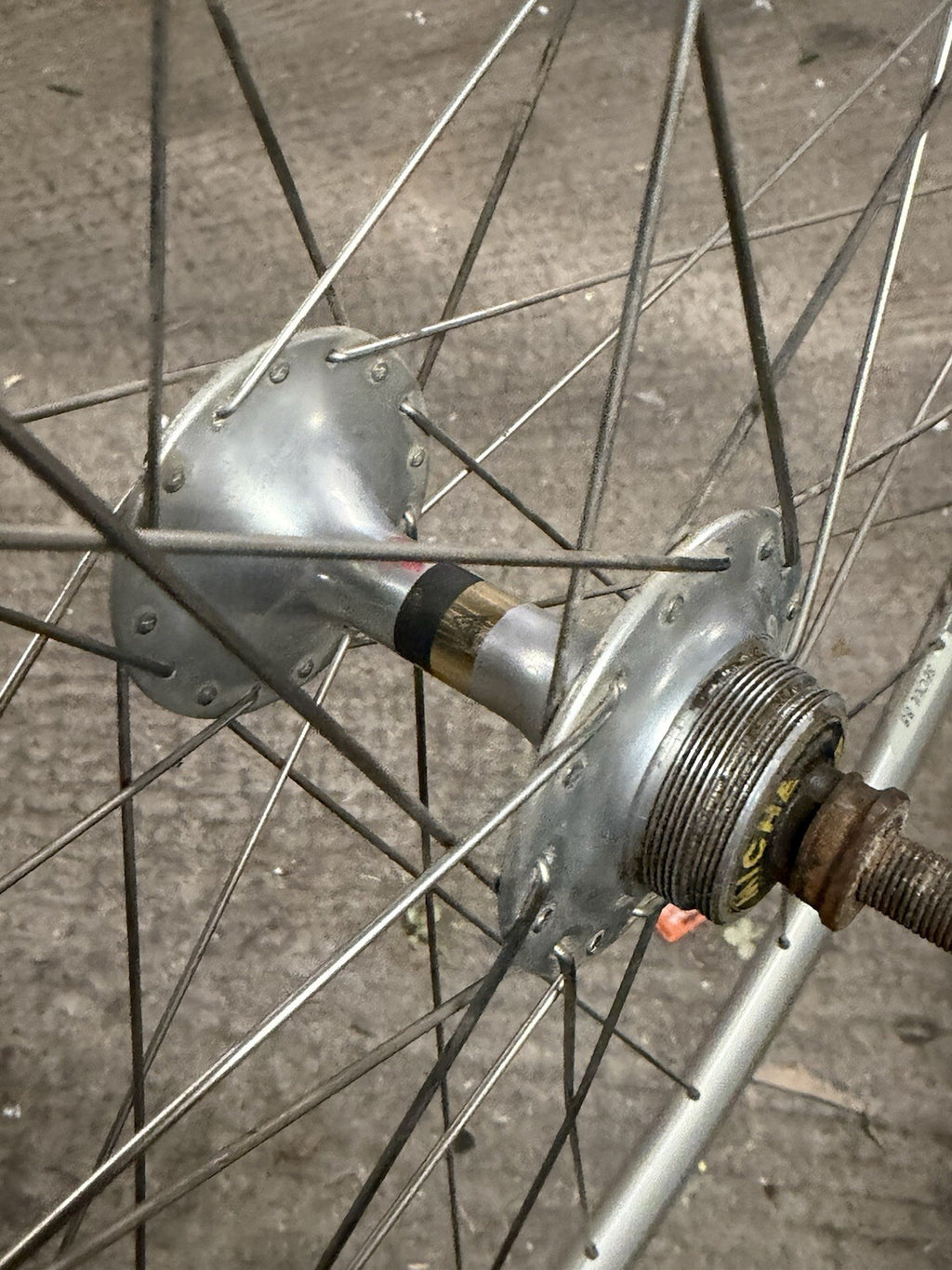 Tubular Miche Rear Track Pista Wheel Campagnolo Rim - view 3