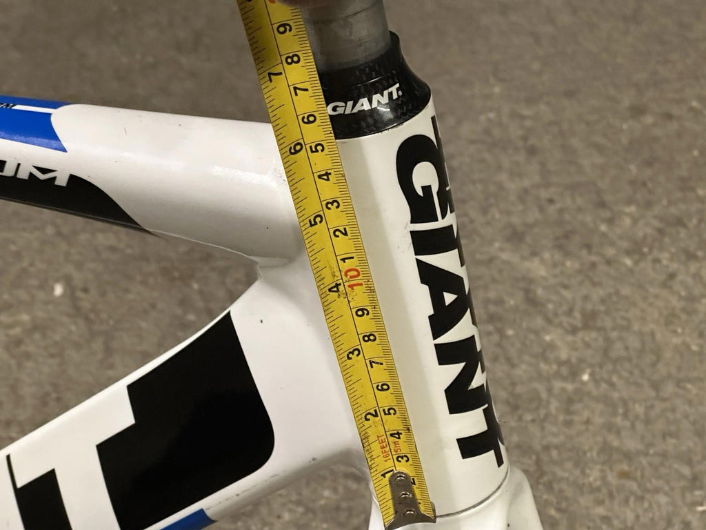 Giant Omnium Track Frameset Fixed Gear Pista  Size M Missing Saddle Base Clamp