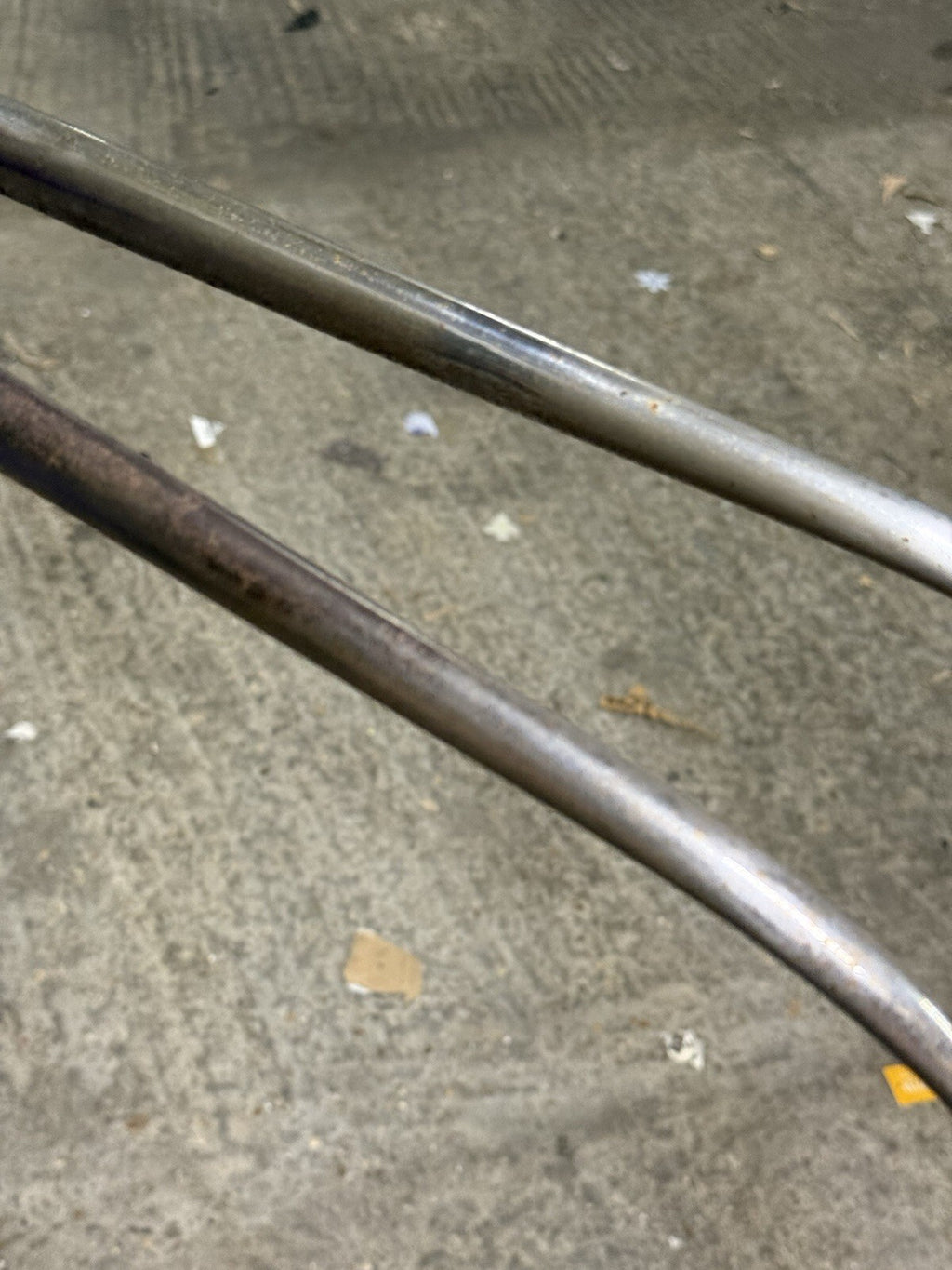Classic Higgins Steel Road Frameset Rust On Forks Repainted  Size L