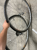 Campagnolo Road Clincher Wheelset Vintage Mavic Rims 700c 6 Speed Cassette
