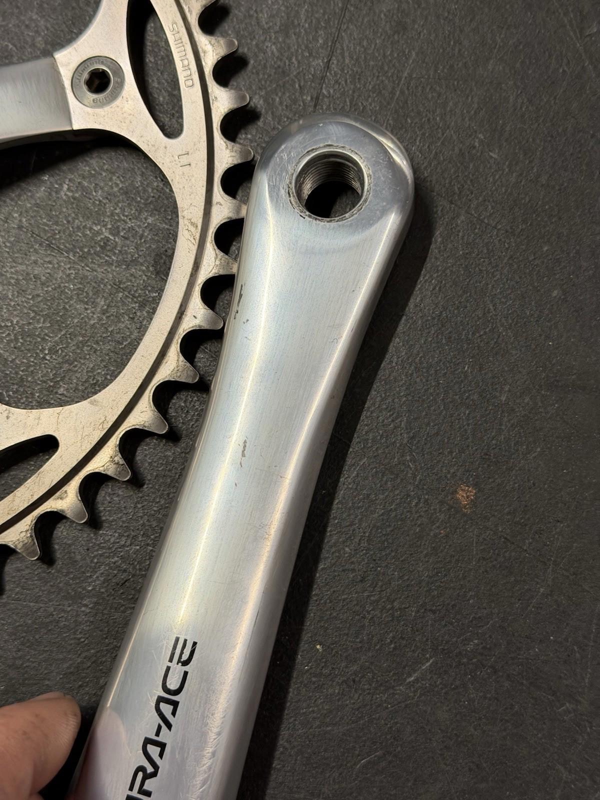Dura Ace 7710 Track Crankset 170mm Bsa Bb 50t 144bcd
