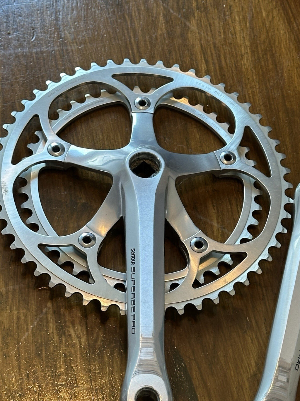 Rare Vintage Suntour Superbe Pro Road Bike Groupset Hubs - view 14