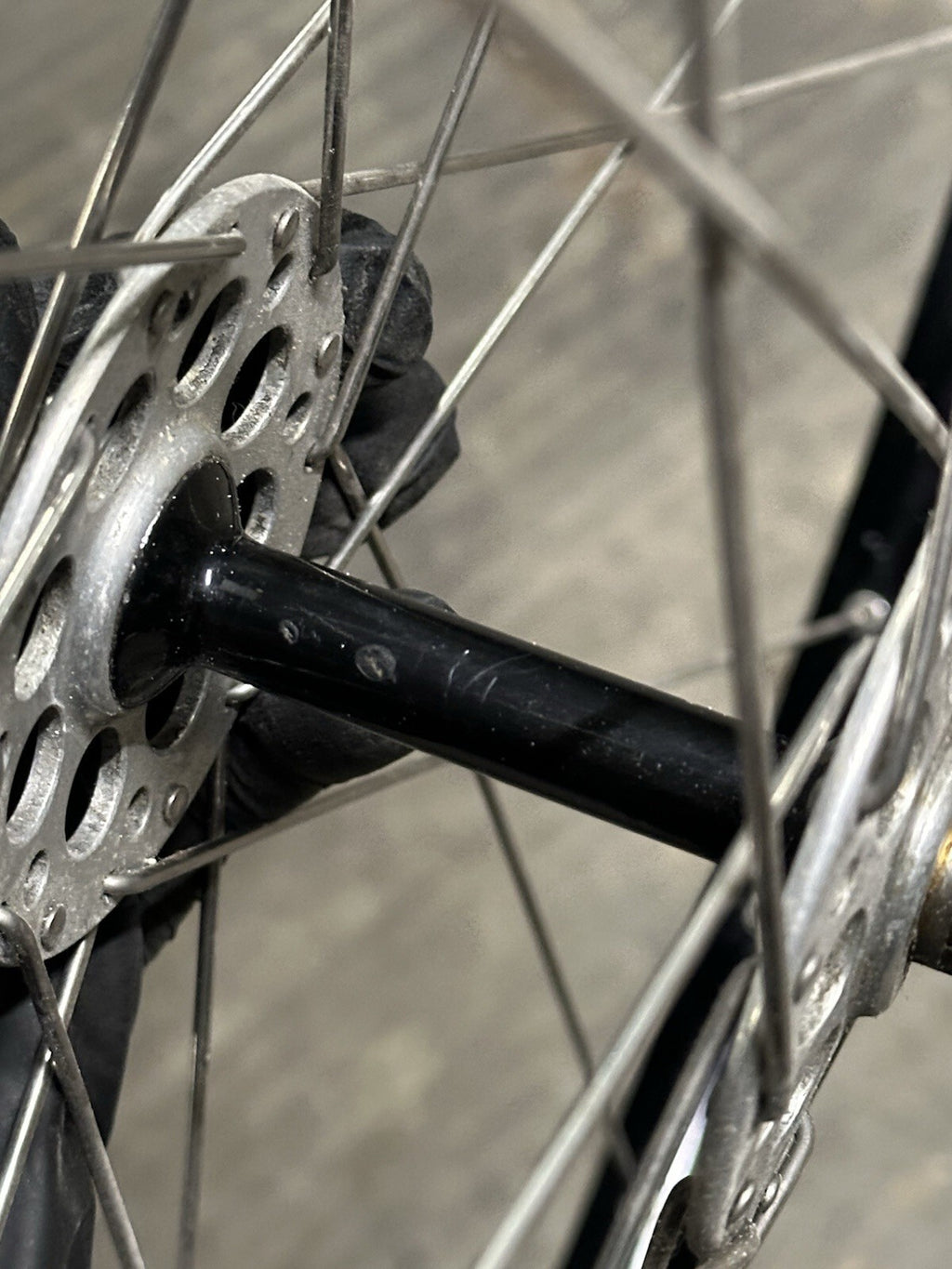 Rare Campagnolo Gran Sport Vintage Hub Mavic Modern Clincher Rims 700c - view 4