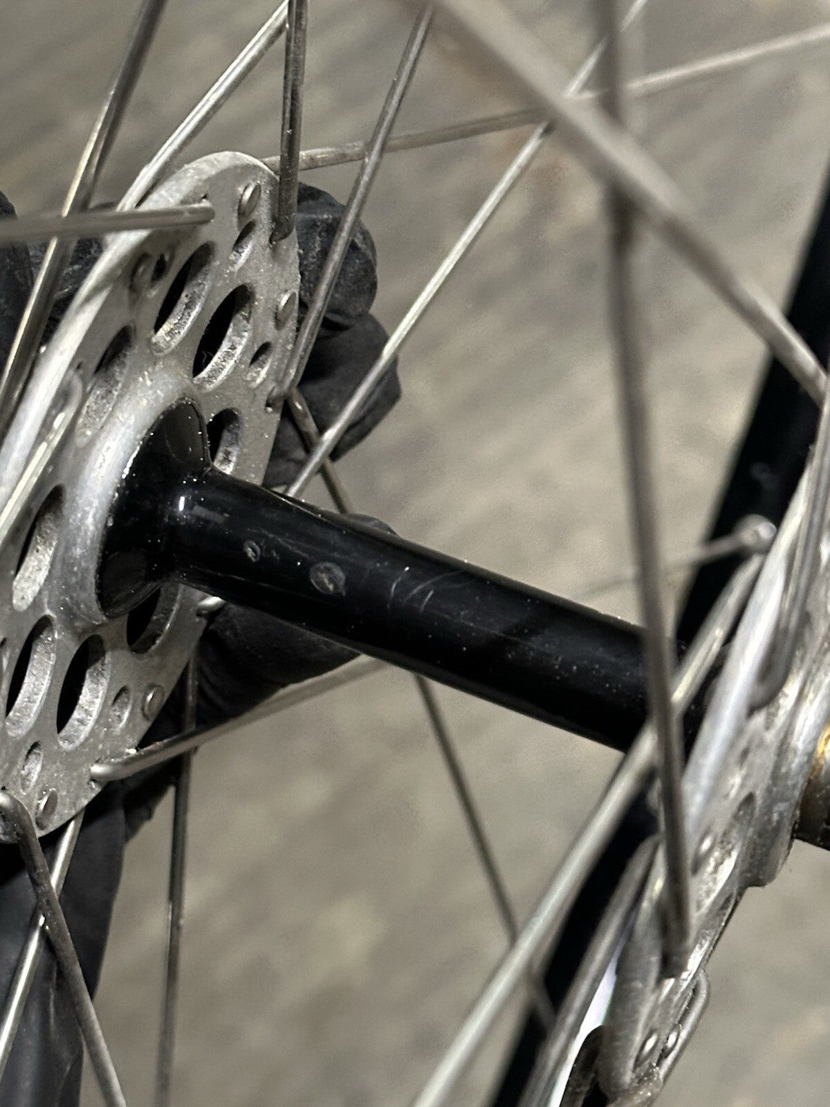 Rare Campagnolo Gran Sport Vintage Hub Mavic Modern Clincher Rims 700c - view 4
