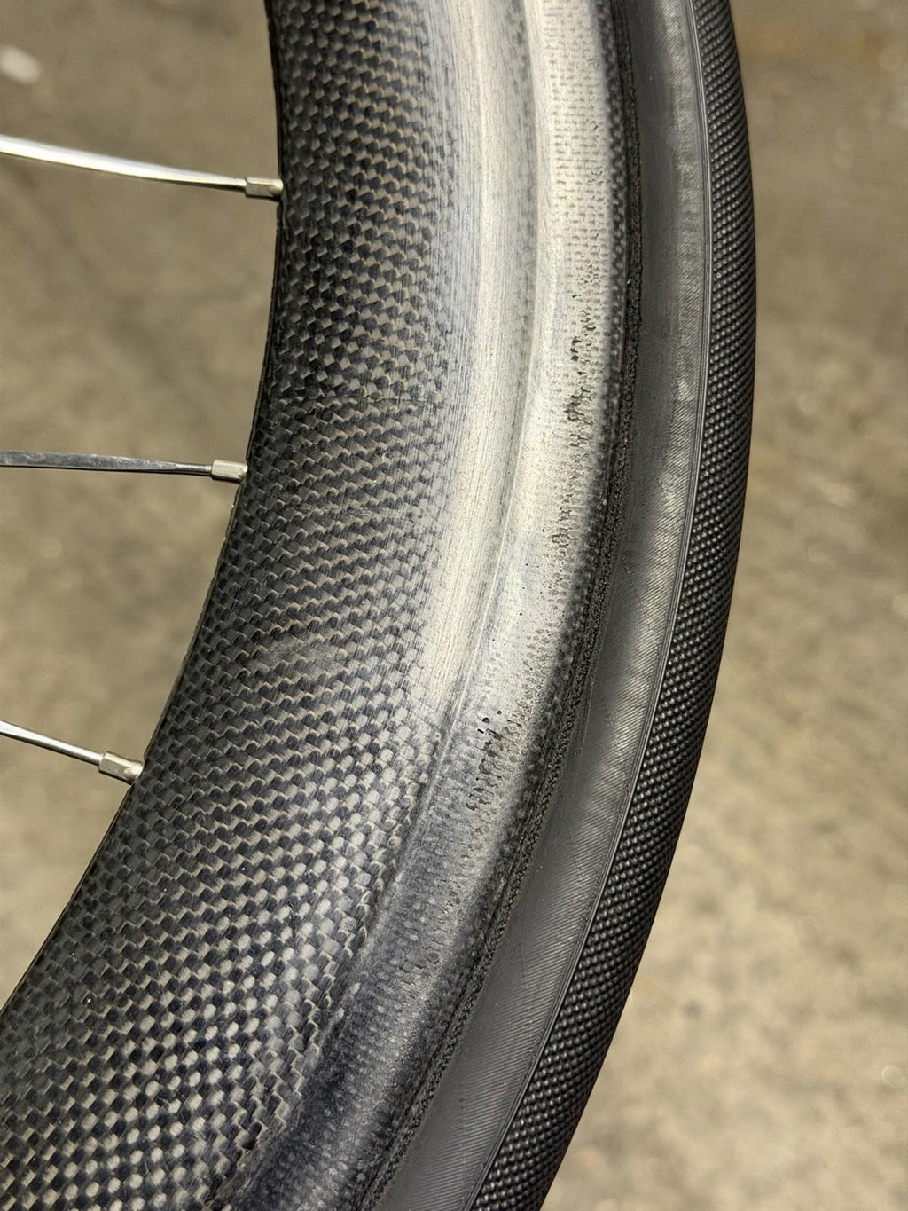 Zipp Tubular Track Wheelset Fixed Gear Pista Wheels Vintage ( Small Damage)