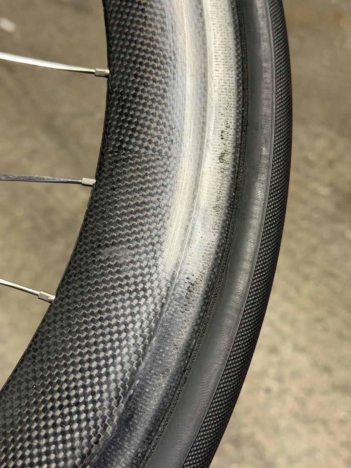 Zipp Tubular Track Wheelset Fixed Gear Pista Wheels Vintage ( Small Damage)