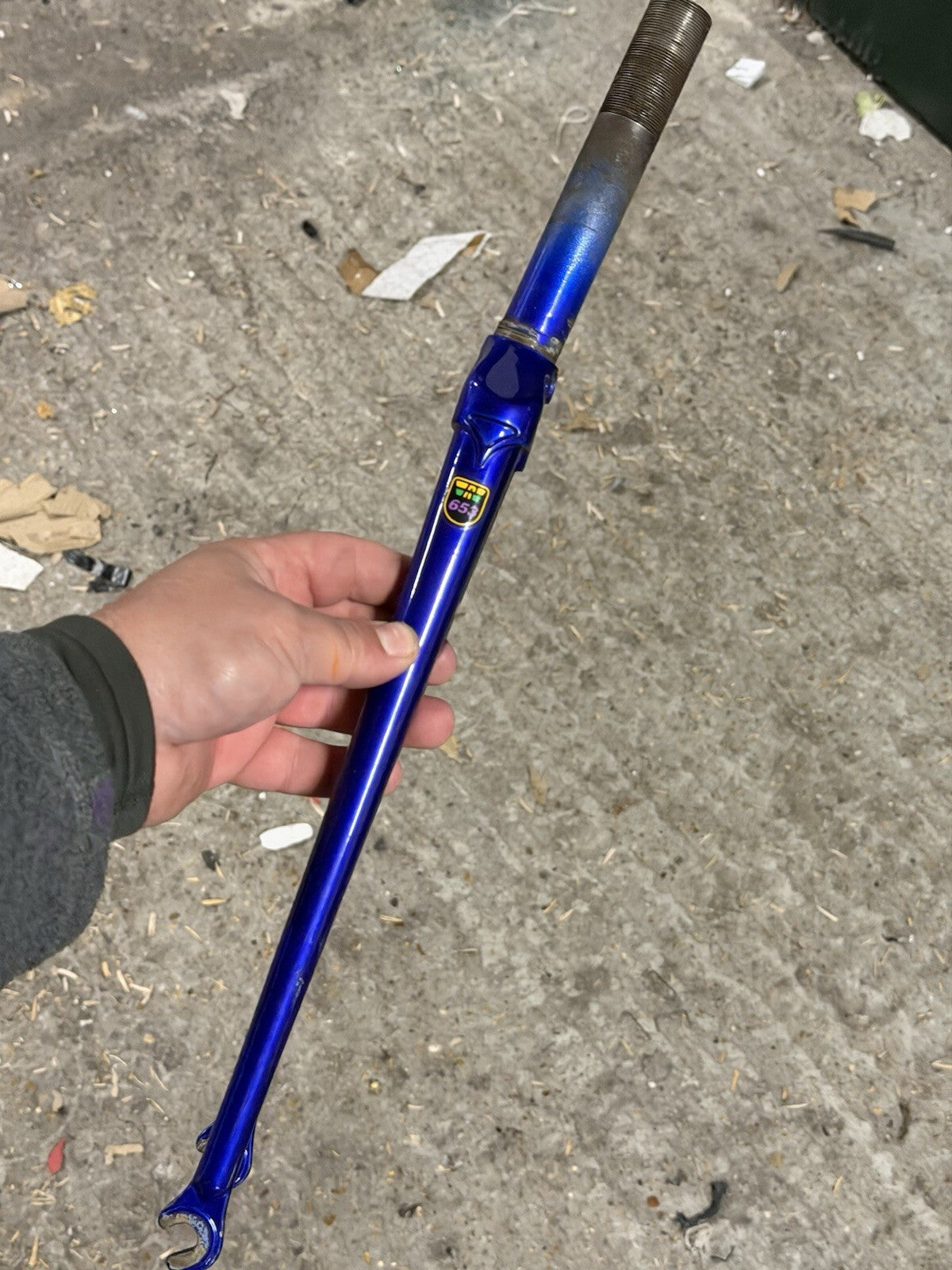 Reynolds 1inch Threaded Vintage Forks 650c Lo Pro