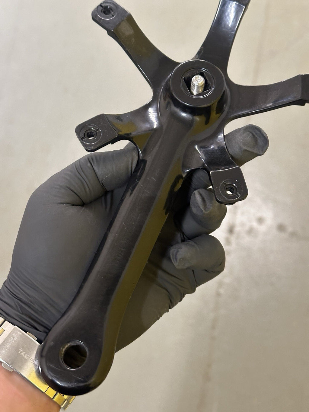 Campagnolo C Record Track Crank Arms 170mm Powdercoated Pista Cranks - product photo 7 | Miclo Bikes