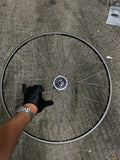 Dura Ace 7600 Front Wheel 650c Rim Tubular Pista