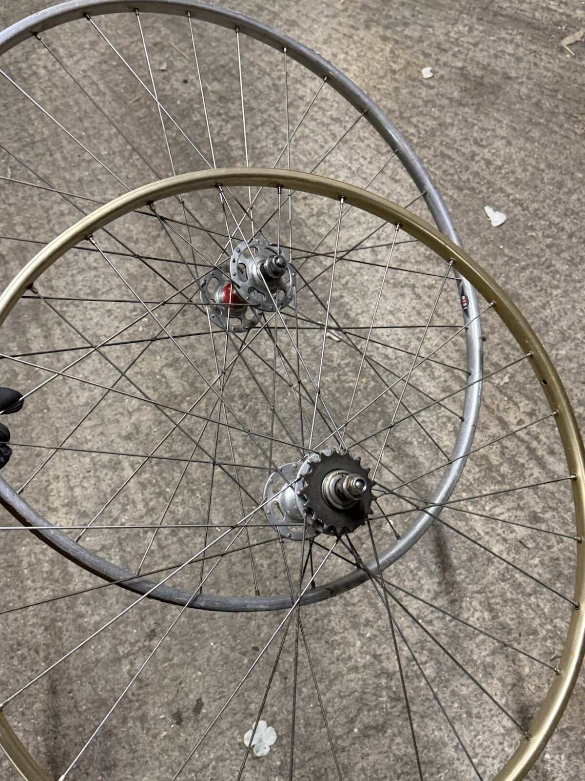 Campagnolo Pista Vintage Track Wheelset – Record Tubular - product photo 5 | Miclo Bikes