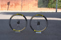 Mavic Cosmic SL45 Clincher/ Tubeless Track Wheelset 700c Halo Hubs