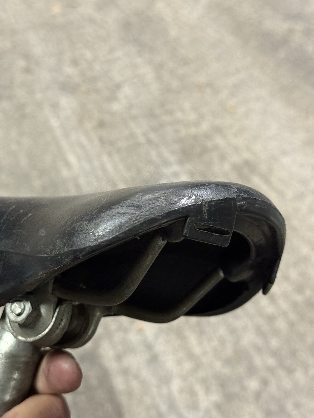 Vintage Gran Prix Bike Saddle 25.6 Seatpost